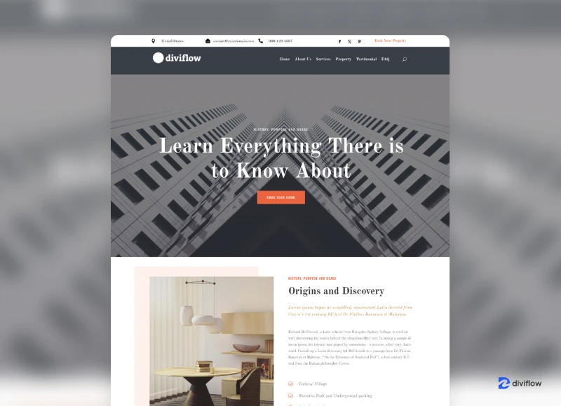 Property Real Estate Website Layout Property Divi Layout